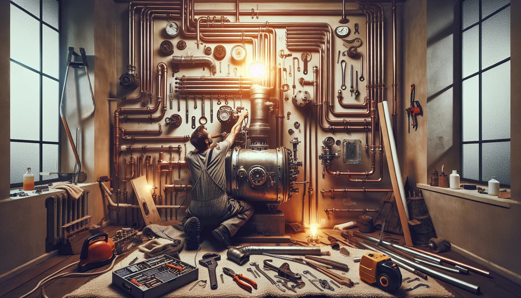 Steam Radiator Install, Repair, Flush