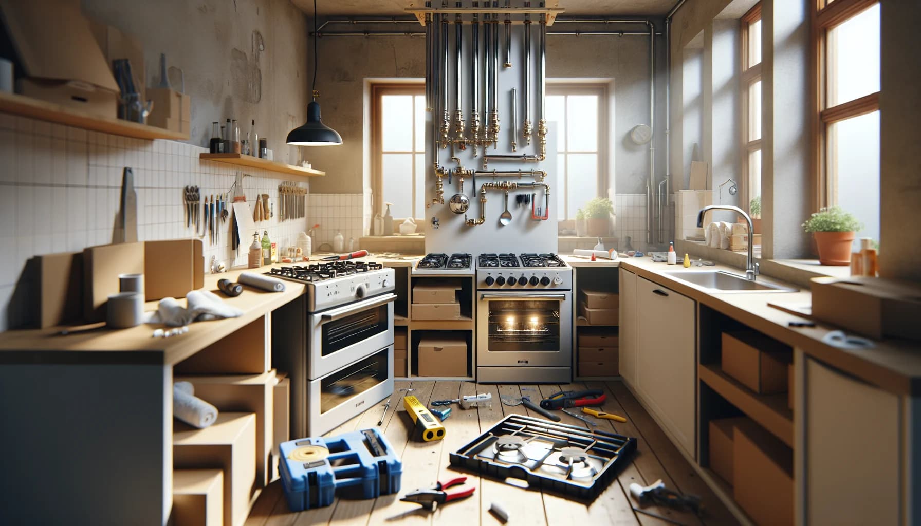 Gas Cooker Installation